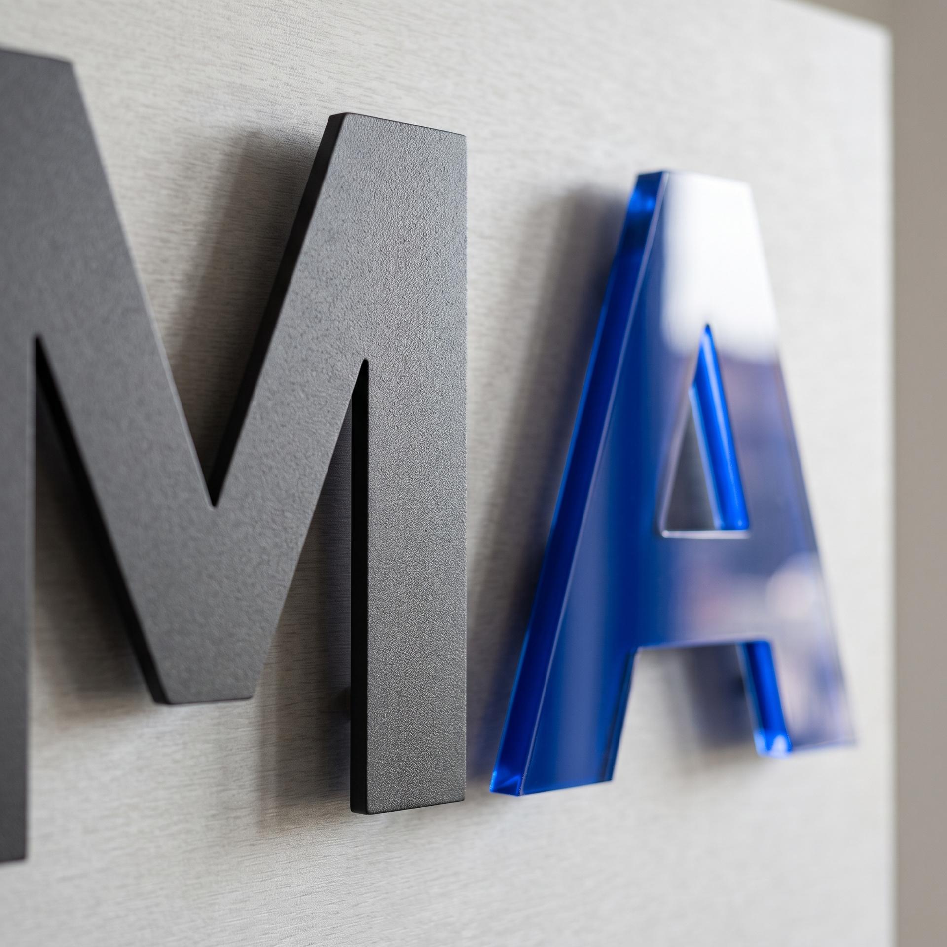 Profil 00 – material och finish, detaljbild