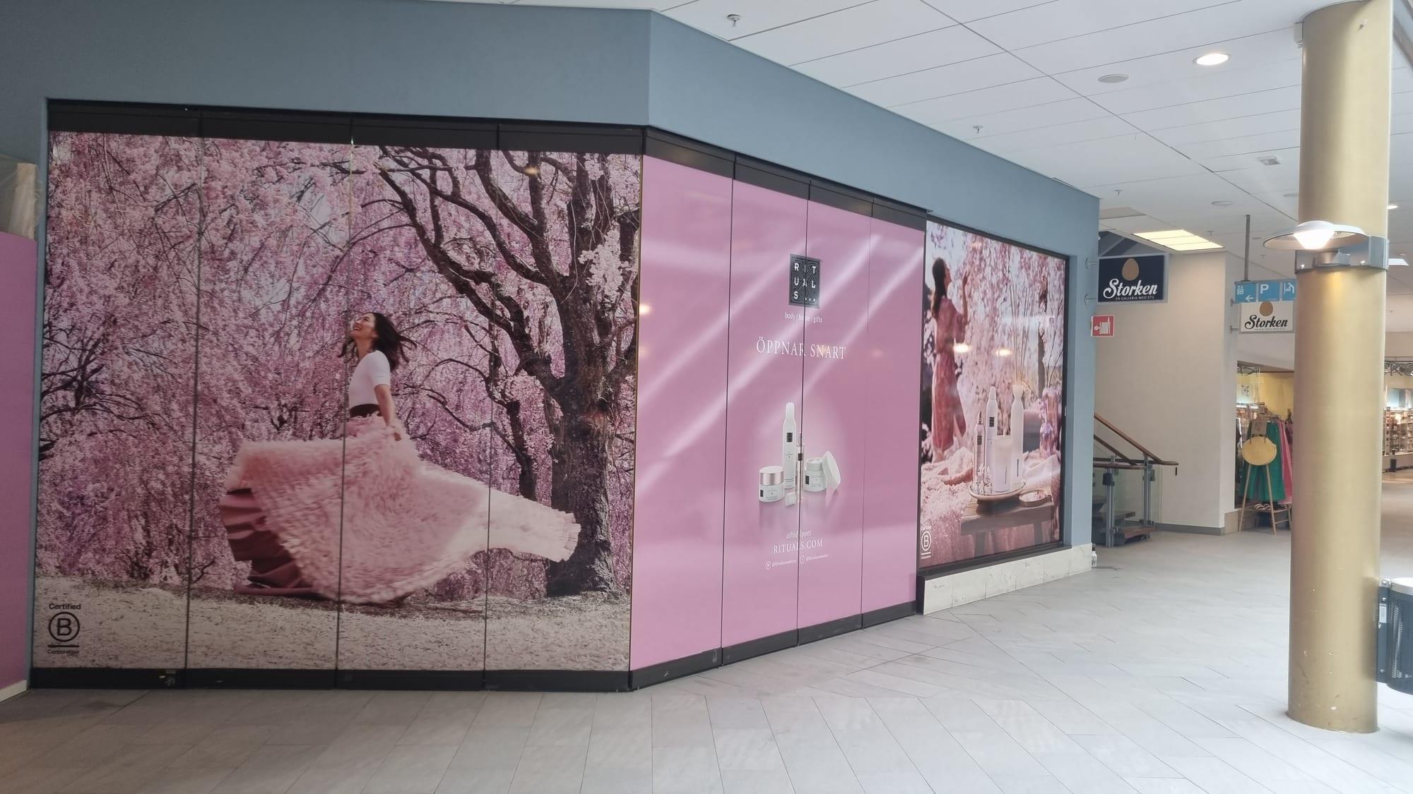 Fönster- och väggdekor för butik och kontor