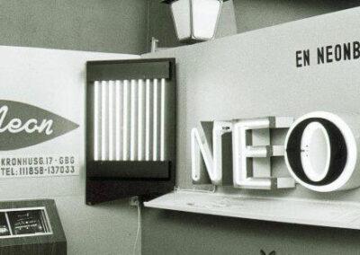 Göta Neons verkstad – interiör